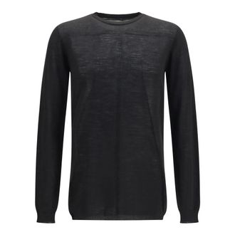 Rick Owens Jersey Biker - Knitwear - Hombre - Negro - M