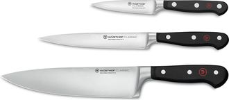 W&uuml;sthof Classic 3 Piece Chefs Knife Set