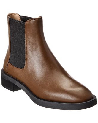 Stuart Weitzman Sondra Sleek Leather Bootie