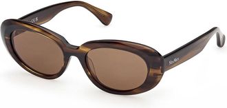 Max Mara MM0196 61N Womens Sunglasses Size 53