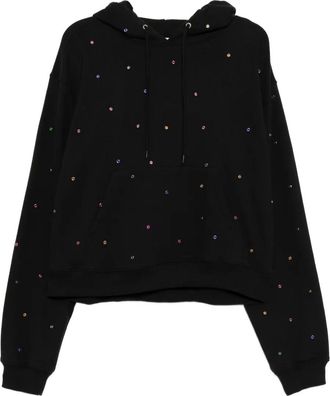 Sky High Farm Felpa con borchie - Nero