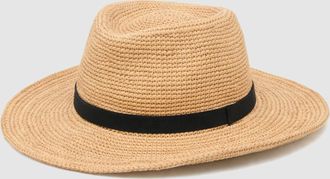 Ibeliv Chapeau Ento Tea & Cuir Noir, Exclusivit&eacute; Lulli