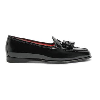 Santoni Andrea Tassel Loafer - Shoes - Mujer - Negro - 38 1/2 EU