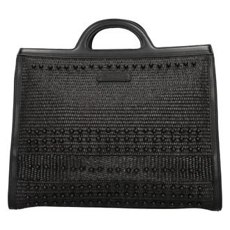 La Carrie Tassen.. Zwart - Dames - Handtassen - Zwart - ONE Size - Leer - Tassen