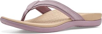 Vionic Tide 2.0 Womens Sandals Quiet Purple Leather/Suede : 11 M