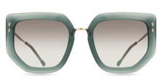 Isabel Marant IM 0149/S PEF/9K Womens Sunglasses Green Size 55