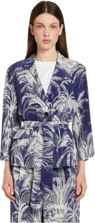 Marella Stijlvolle Blazer met Array Design - Dames - Blazers - Veelkleurig - S - Jassen