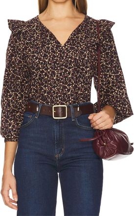 Cleobella Marcy Blouse In Medici Print