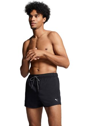 Puma Badeshorts PUMA PUMA SWIM MEN SHORT LENGTH SWIM SHORTS, Herren, Gr. XXL, N-Gr, schwarz, Web, Obermaterial: 100% Polyester, unifarben, Badehosen Badesh