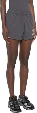 Sporty & Rich Carbo Short - Dames - Bermuda - Grijs - XS - Korte Broeken