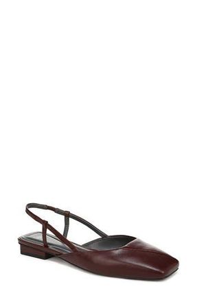 Franco Sarto Telica Slingback Flat in Oxblood Red at Nordstrom Rack, Size 8.5