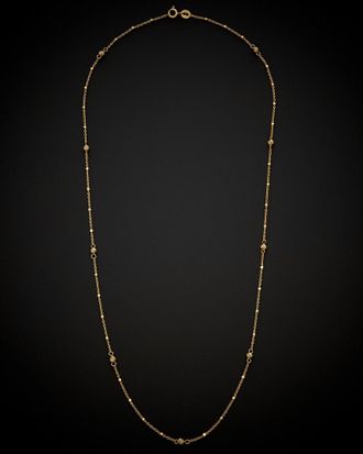 Italian Gold, Inc 14K Italian Gold Station Necklace