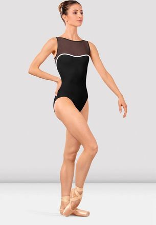 Bloch BLOCH Ladies Arno Boat Neck Leotard, Black