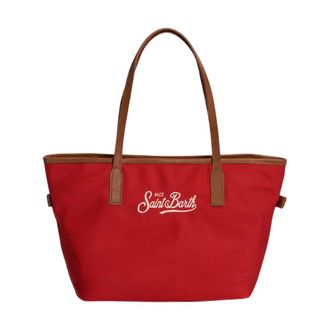 MC2 Saint Barth Tote Bags - Dames - Tassen - Rood - Maat: ONE Size