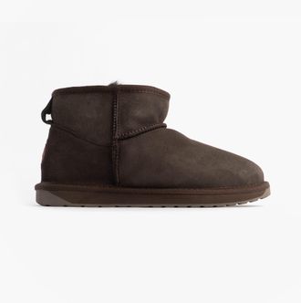 Emu Emu Australia Stinger Micro Dames Schapenvacht Boot Chocolade