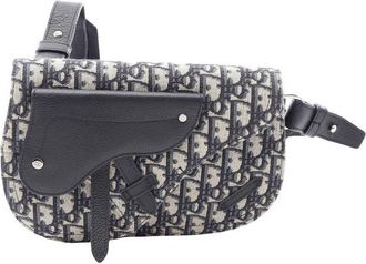 Dior Pre-owned Dior Oblique Canvas Saddle Messenger Bag Ladies OKL9Z8ZJWCIXLIHZ