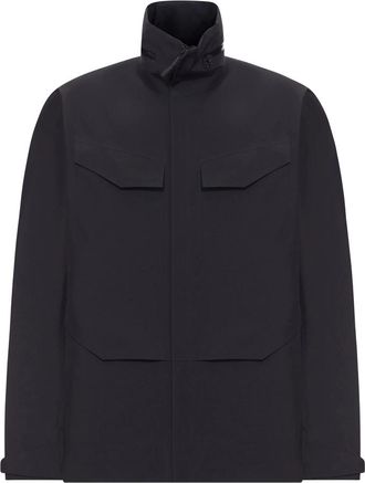 Veilance High-neck Flap-pocket Jacket