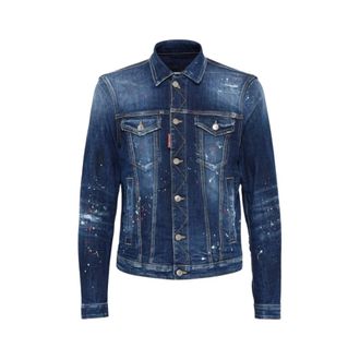 Dsquared2 Uomo, Giacche, Blu, M, new