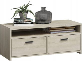 OEM Mesa, Mueble De Tv, Mili, Sonoma, 100 Cm, C&oacute;moda, Estanter&iacute;a