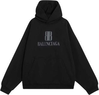 Balenciaga Hombre, Sudaderas, Negro, Talla: M