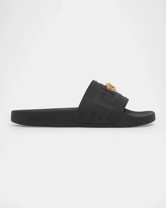 Versace Men & apos;s La Medusa Pool Slides