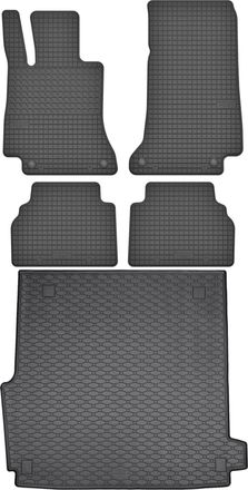OEM Juego De Alfombrillas De Goma Para El Coche Y El Maletero De La Mercedes Clase E W213 Kombi (2016-2023)