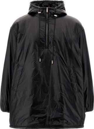 Saint Laurent Nylon Jas - Heren - Zomerjassen - Zwart - S - Nylon - Jassen