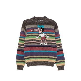 Magliano Striped Intarsia-knit Sweater
