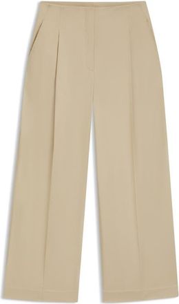 BOSS Tulotta Wide Leg Pants in Pumice at Nordstrom, Size 16