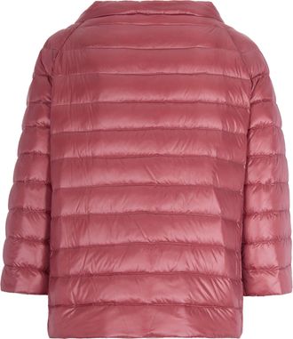 Herno Womens Reversible Cape Dark Pink-Light Pink Puffer Jackets Pink/light