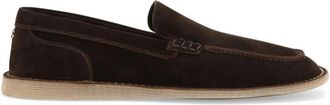 Dolce & Gabbana New Florio Ideal Loafers - Heren - Loafers - Zwart - 43 EU - Leer - Schoenen