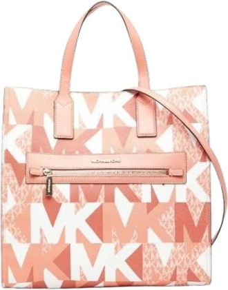 Michael Kors Pre-owned Leren Tote Bag - Dames - Vintage Shopper - Roze - ONE Size - Leer - Vintage
