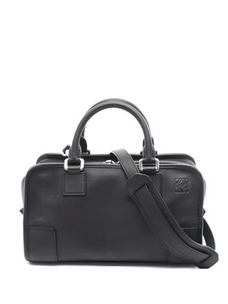 Loewe 2010s 28 Amazona leather tote bag - Black