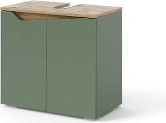 Vicco Marelle, Verde/antracite, 60 X 57.5 Cm Con 2 Porte