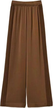 Twinset Pantalone - Dames - Wijde Broeken - Bruin - XS - Broeken