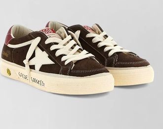 Golden Goose suede may low-top sneakers