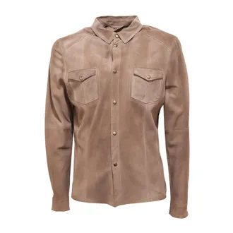 Gimos Hombre, Camisas, Beige, Talla: L