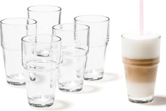 Leonardo Latte-Macchiato-Glas »Solo 370 ml 6 Stück«