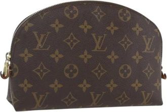Louis Vuitton Pre-owned Clutches, female, Brown, Size: ONE SIZE Pre-owned Vintage Canvas Clutch