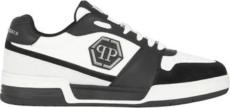 Philipp Plein Low-Top Sneakers P-Force 78 - unisex - Sneakers - Wit - 42 EU - Leer - Schoenen