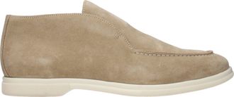 Eleventy Elf mannens Su&egrave;de beige laarzen