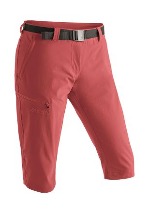 Maier Sports Caprihose MAIER SPORTS Inara slim 3/4, Damen, Gr. 36, Normalgr&ouml;ssen, rot (karminrot), 90% Polyamid, 10% Elasthan, Hosen Caprihose, Damen Wanderhose, a