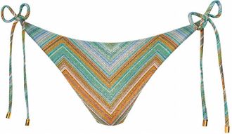 PQ Swim Womens Tie Side Bikini Bottom In Chevy
