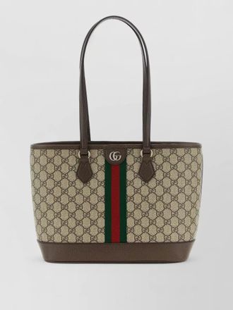 Gucci ophidia medium shoulder bag gg stripe