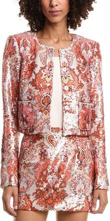Cinq à Sept Cinq À Sept Sequin Damask Aspen Jacket
