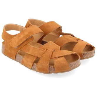 Haflinger Norma Sandalen f&uuml;r Damen | orange/braun