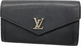 Louis Vuitton Black Long Wallet (Bi-Fold) (Pre-Owned)