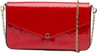 Louis Vuitton Pre-owned Cross Body Bags, female, Red, Size: ONE SIZE Pre-owned Leather Crossbody Bag