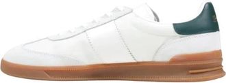 Polo Ralph Lauren Schoenen, Heren, Wit, 42 EU, Leer, Hrt Aera Pp Sneakers