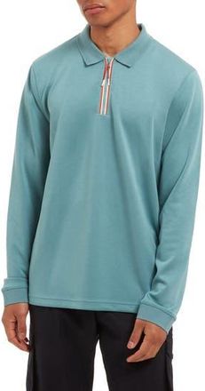 Sealskinz Heywood Quarter Zip Top in Teal at Nordstrom Rack, Size Large